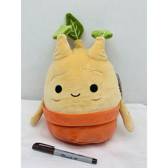 Squishmallows Harry Potter Mandrake 10" Orange Ultra Soft Stuffed Toy Plush NEW - Picture 10 of 10